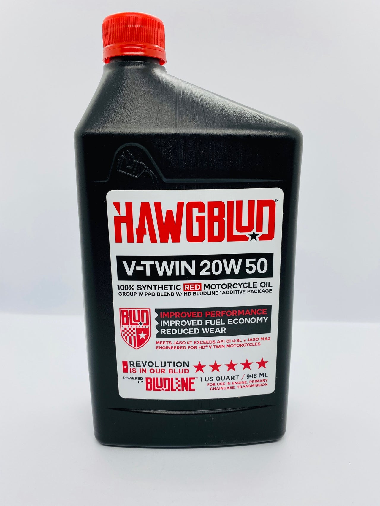 Buy latest High Quality HAWGBLUD V-TWIN 2OW-50 SYNTHETIC OIL - I AM POWERSPORTS