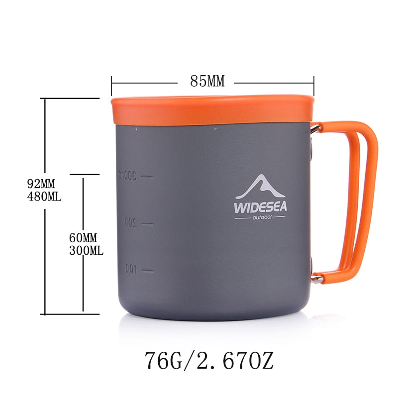 Buy latest High Quality Widesea camping aluminum mug - I AM POWERSPORTS