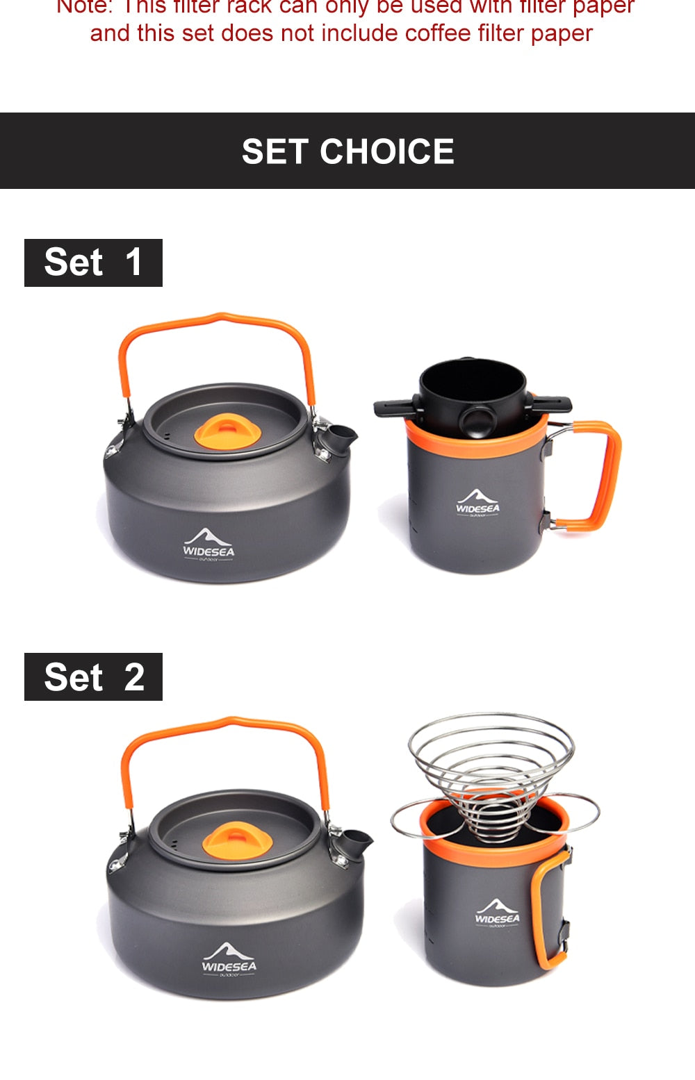 Buy latest High Quality Widesea Camping Coffee Kettle Pot - I AM POWERSPORTS